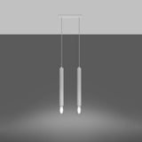 Hängeleuchte Wezyr 2 Weiß – Zweiflammig im cleanen Design-Leuchtezauber