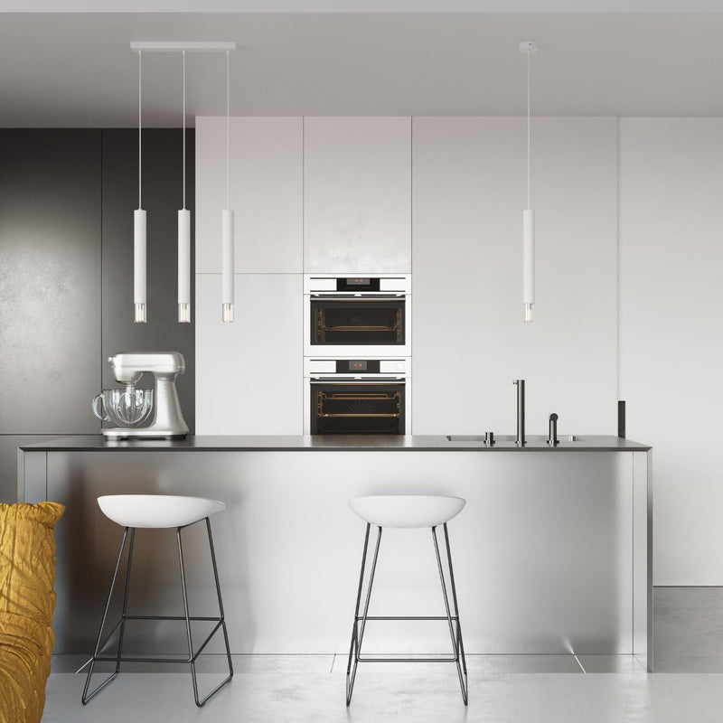 Hängeleuchte Wezyr 3 Weiß – Dreiflammig mit modernem Look-Leuchtezauber