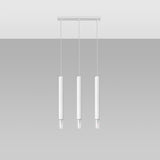 Hängeleuchte Wezyr 3 Weiß – Dreiflammig mit modernem Look-Leuchtezauber