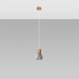 Hängeleuchte Qubic Grau – Kubisches Design im Beton-Look-Leuchtezauber