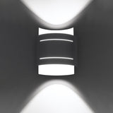 Moderne Wandleuchte Hestia Weiß Led-Leuchtezauber