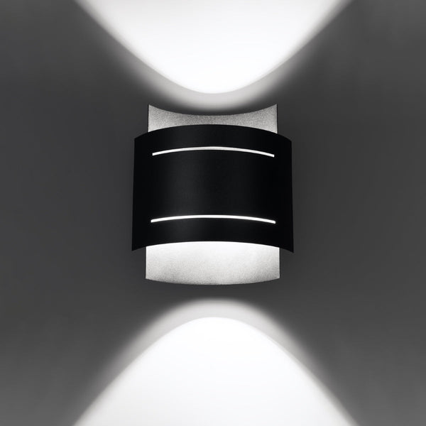 Wandleuchte Hestia Schwarz Led Design-Leuchtezauber
