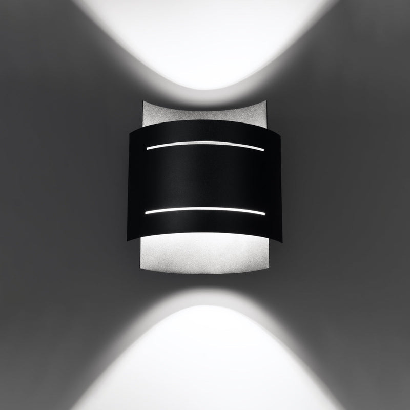 Wandleuchte Hestia Schwarz Led Design-Leuchtezauber