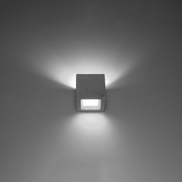 Wandleuchte Leo Beton Led Modern Design-Leuchtezauber