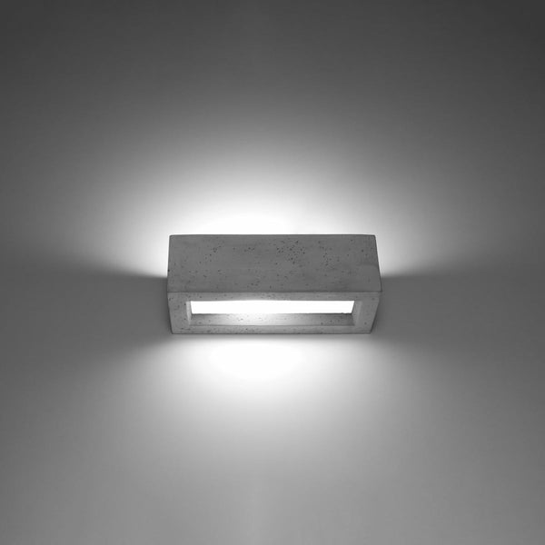 Wandleuchte Vega 30 Beton Led Modern-Leuchtezauber