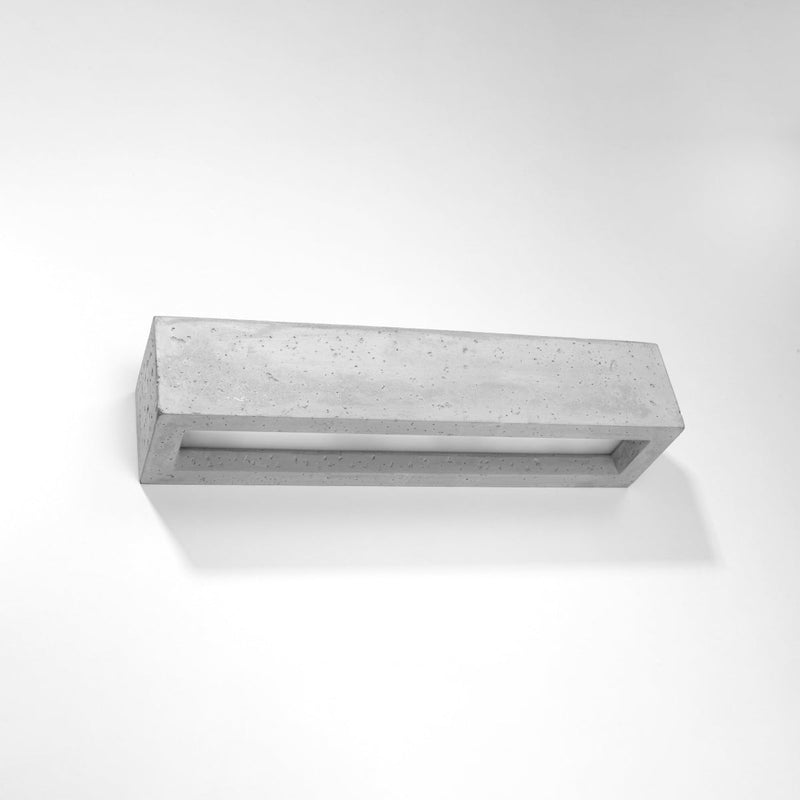 Moderne Wandleuchte Vega 50 Beton Led Design-Leuchtezauber