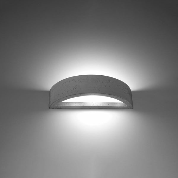 Wandleuchte Atena Beton Led Modern Design-Leuchtezauber