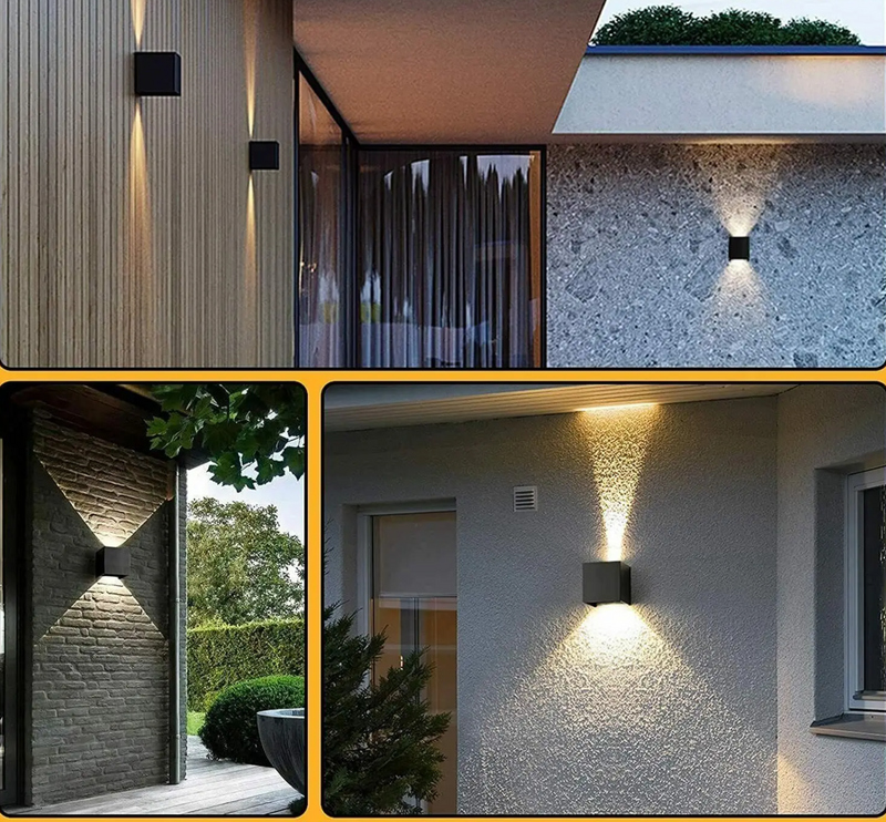LUMICUBE LED Wandleuchten Set (4 Stück)-Leuchtezauber