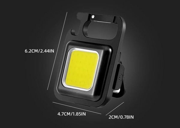 LumiKey Mini COB LED Schlüsselanhängerlampe-Leuchtezauber