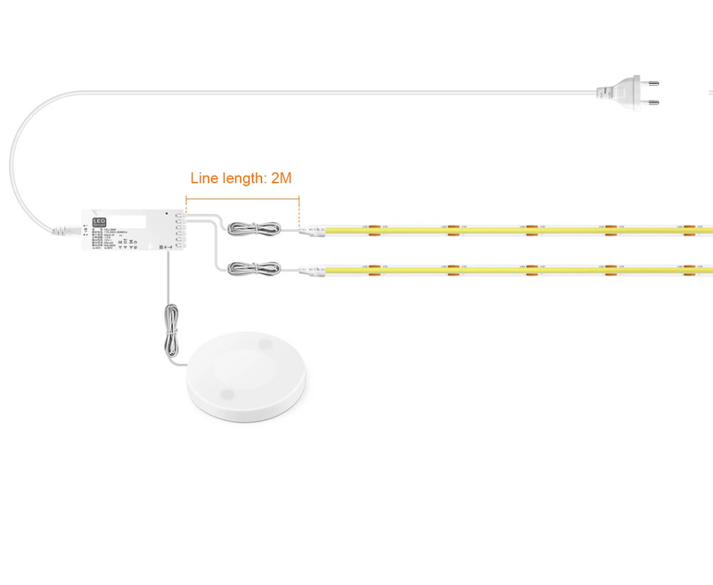 LumiPanel LED-Wandbeleuchtung-Leuchtezauber
