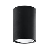 Deckenleuchte Lagos 10 Schwarz Kompakte Runde Deckenlampe – Modern & Funktional-Leuchtezauber