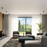 Deckenleuchte Lagos 10 Schwarz Kompakte Runde Deckenlampe – Modern & Funktional-Leuchtezauber