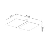 Deckenleuchte Azalia Moderne Deckenlampe Mit Floralem Look – Dekorativ & Stilvoll-Leuchtezauber