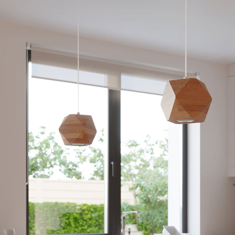 Wandleuchte Woody Naturholz Led Modern Design-Leuchtezauber