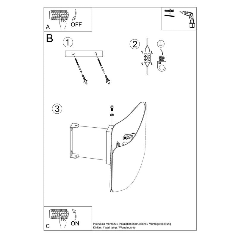 Led Wandleuchte Tila 30 Weiß Modern Design-Leuchtezauber
