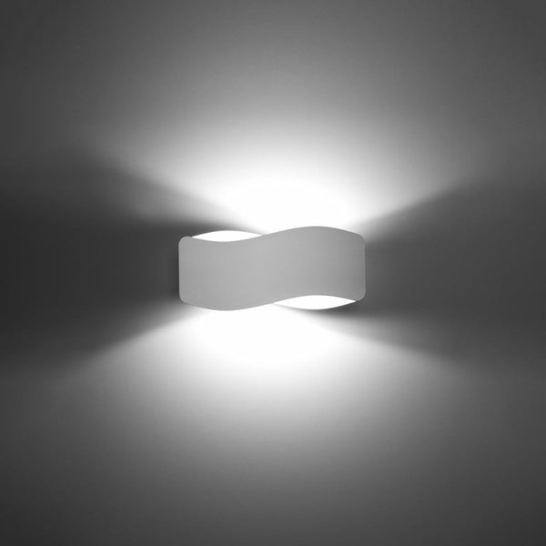 Led Wandleuchte Tila 30 Weiß Modern Design-Leuchtezauber