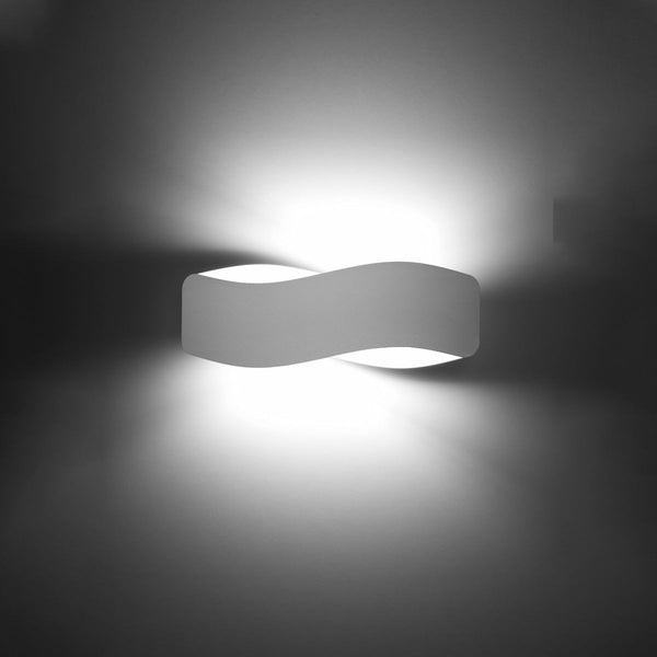 Led Wandleuchte Tila 40 Weiß Modern Design-Leuchtezauber