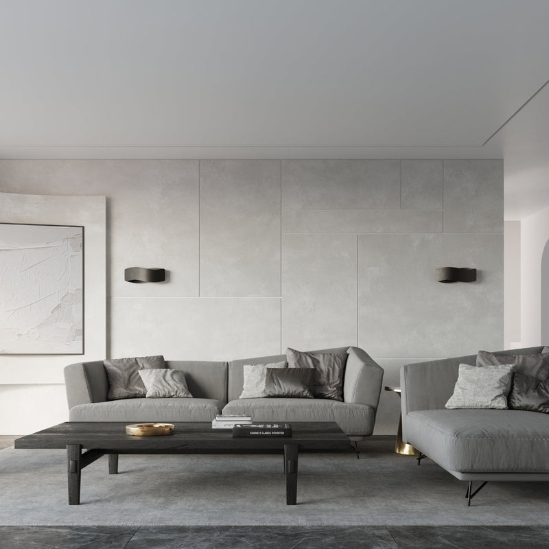 Led Wandleuchte Tila 30 Schwarz Modern Design-Leuchtezauber