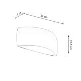 Wandleuchte Pontius Weiß Glänzend Led Modern Design-Leuchtezauber