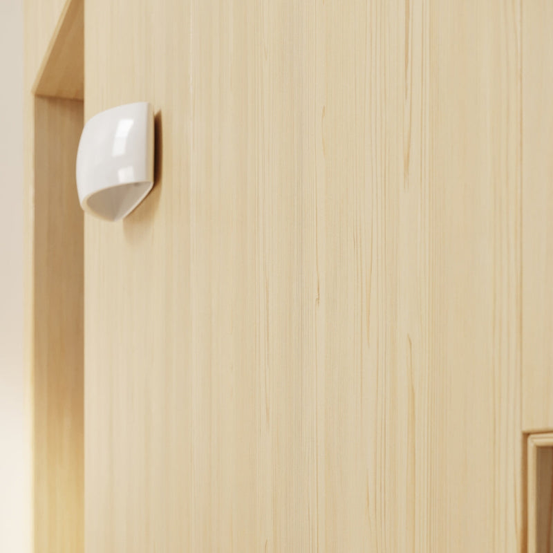 Wandleuchte Pontius Weiß Glänzend Led Modern Design-Leuchtezauber