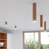 Wandleuchte Zeke Eiche Holz Led Modern Design-Leuchtezauber