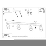 Deckenleuchte Zeke 4 Eiche Schlichte Deckenleuchte Aus Eichenholz – Warm & Natürlich-Leuchtezauber