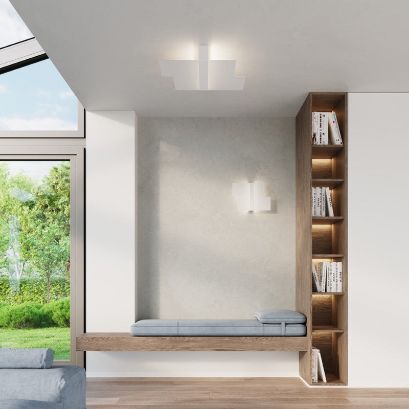 Led Wandleuchte Massimo Weiß Modern Design-Leuchtezauber