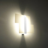 Led Wandleuchte Massimo Weiß Modern Design-Leuchtezauber
