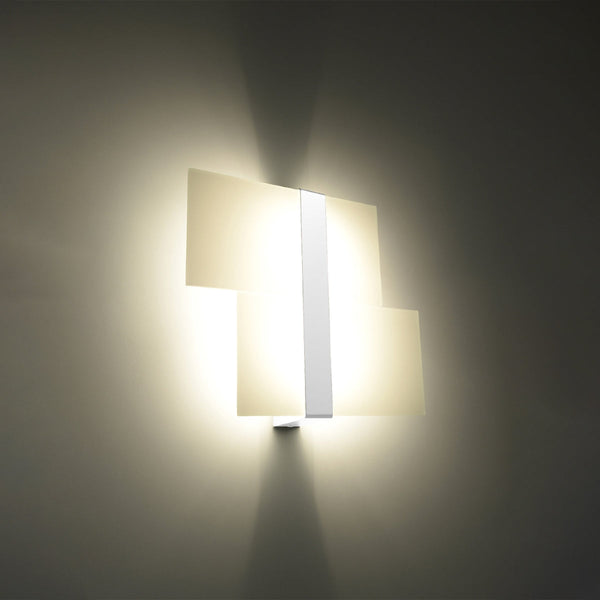 Led Wandleuchte Massimo Weiß Modern Design-Leuchtezauber
