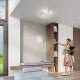 Deckenleuchte Massimo Weiß Dezente Deckenleuchte Mit Matter Oberfläche & Sanfter Lichtwirkung-Leuchtezauber