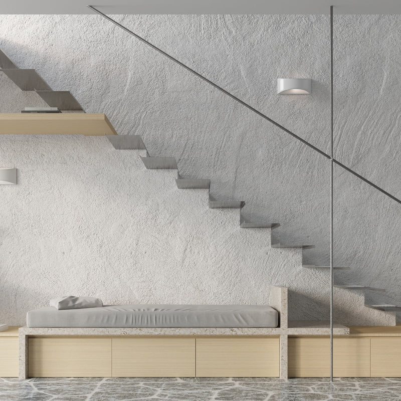 Wandleuchte Vixen Weiß Glänzend Led Modern Design-Leuchtezauber