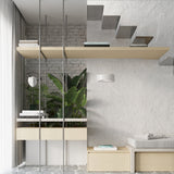 Wandleuchte Vixen Weiß Glänzend Led Modern Design-Leuchtezauber