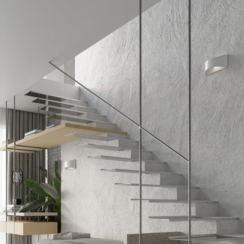 Wandleuchte Vixen Weiß Glänzend Led Modern Design-Leuchtezauber