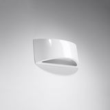 Wandleuchte Vixen Weiß Glänzend Led Modern Design-Leuchtezauber