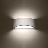 Wandleuchte Vixen Weiß Glänzend Led Modern Design-Leuchtezauber