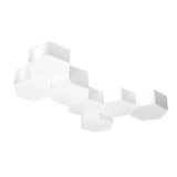 Deckenleuchte Sunde 15 Weiß Große Runde Deckenlampe In Elegantem Weiß-Leuchtezauber