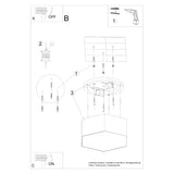 Deckenleuchte Sunde 11 Schwarz Kompakte Schwarze Deckenleuchte Mit Mattem Finish-Leuchtezauber