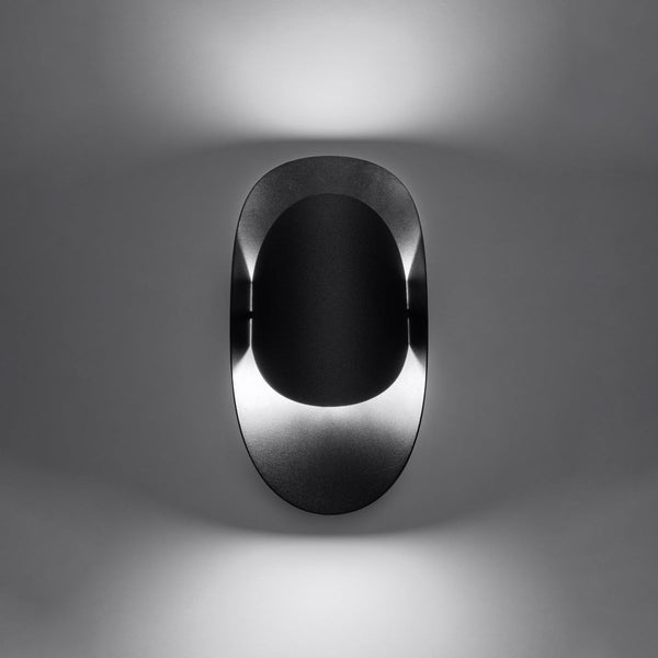 Led Wandleuchte Tear Schwarz Modern Form Wandlampe-Leuchtezauber