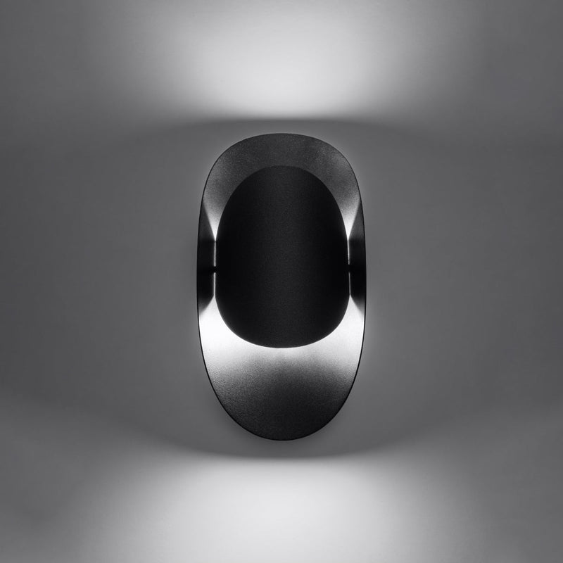 Led Wandleuchte Tear Schwarz Modern Form Wandlampe-Leuchtezauber