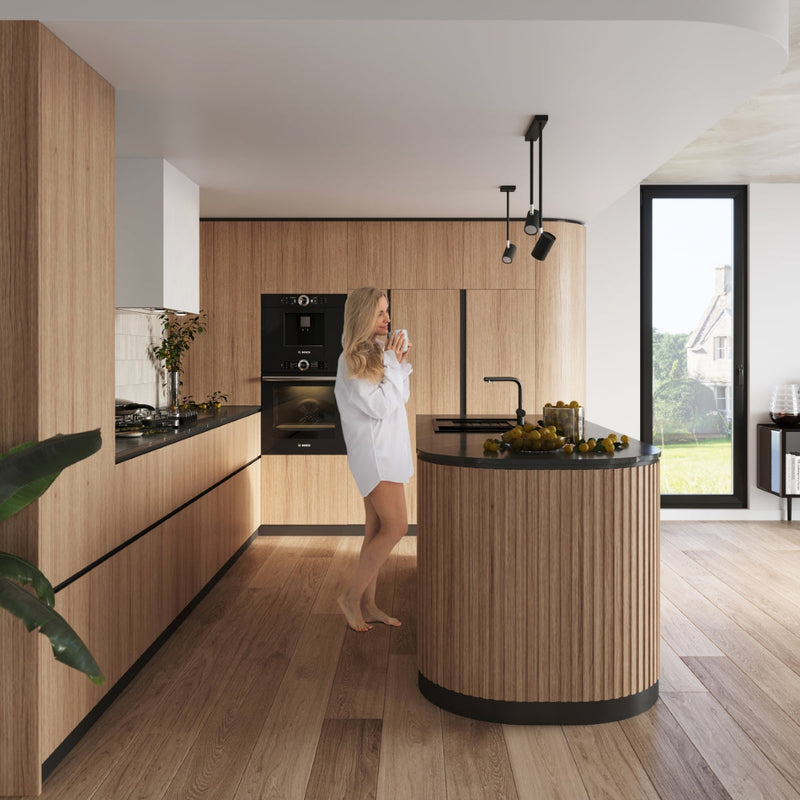 Deckenleuchte Norano 2 Schwarz 2-Flammige Deckenlampe In Edlem Schwarz Mit Schwenkbaren Spots-Leuchtezauber