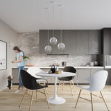 Hängeleuchte Tulos 3L Weiß – Dreiflammige Lampe in Längsform-Leuchtezauber