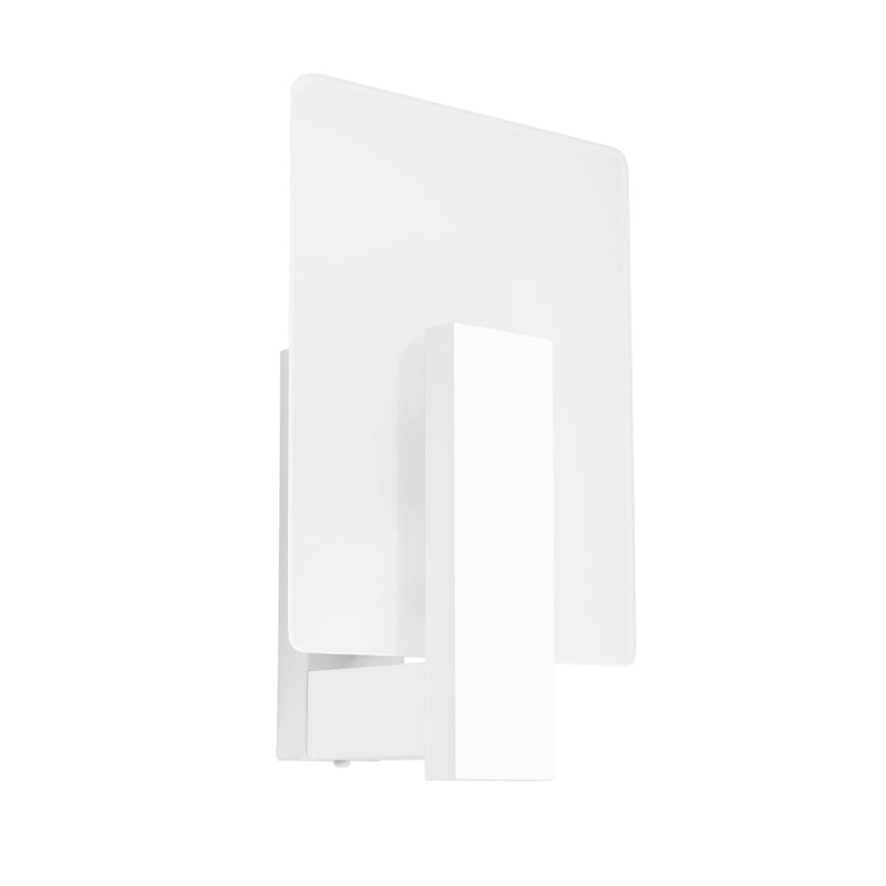 Wandleuchte Lappo Weiß Led Modern Holz Design Wandlampe-Leuchtezauber