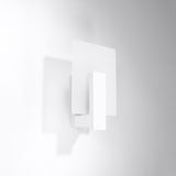 Wandleuchte Lappo Weiß Led Modern Holz Design Wandlampe-Leuchtezauber