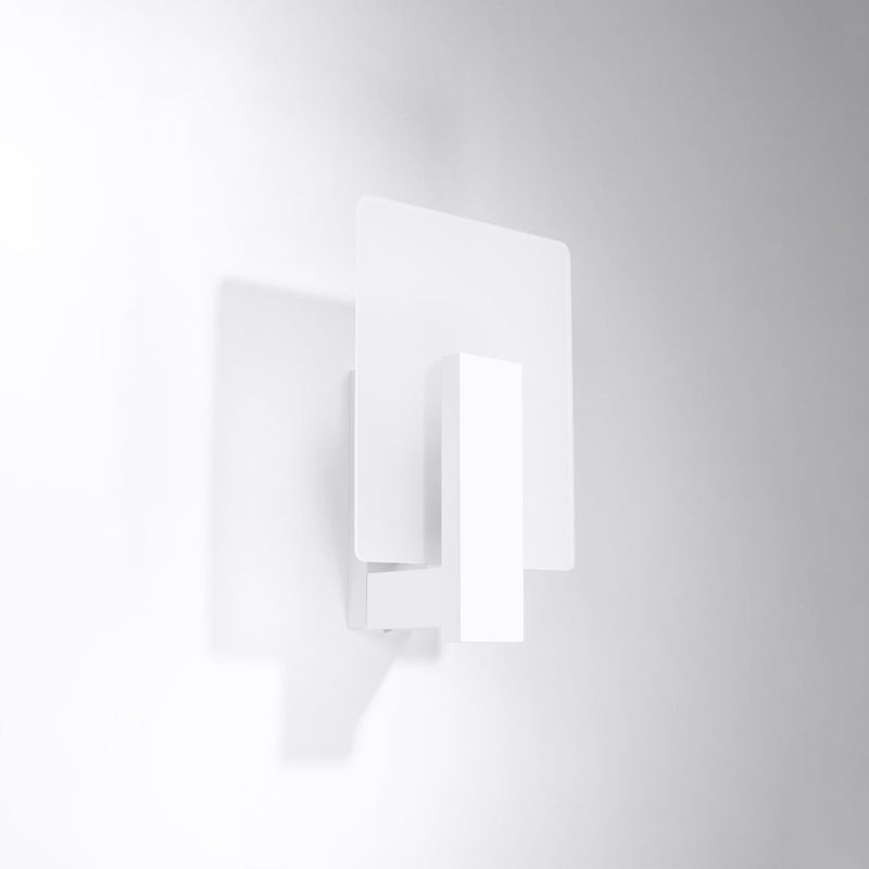 Wandleuchte Lappo Weiß Led Modern Holz Design Wandlampe-Leuchtezauber