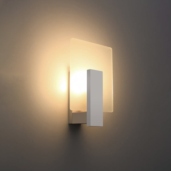 Wandleuchte Lappo Weiß Led Modern Holz Design Wandlampe-Leuchtezauber