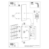 Led Wandleuchte Lappo Naturholz Modernes Design Holzoptik-Leuchtezauber