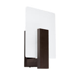 Wandleuchte Lappo Led Wenge Holzoptik Modern Design-Leuchtezauber