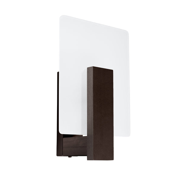 Wandleuchte Lappo Led Wenge Holzoptik Modern Design-Leuchtezauber