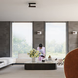 Wandleuchte Lappo Led Wenge Holzoptik Modern Design-Leuchtezauber
