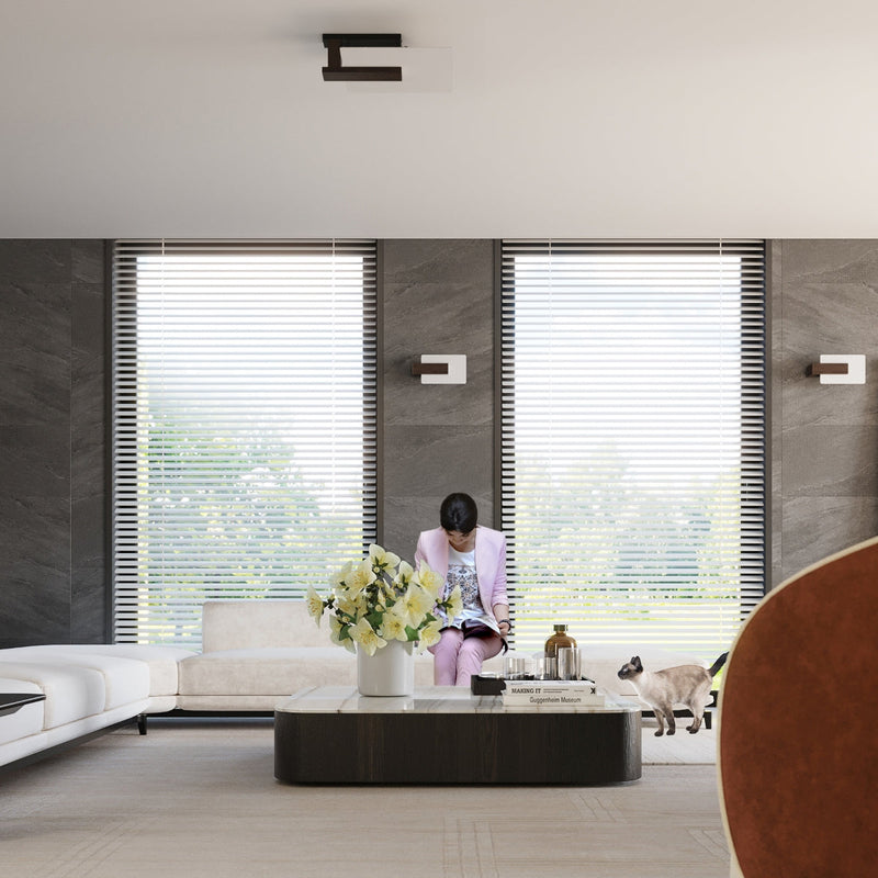 Wandleuchte Lappo Led Wenge Holzoptik Modern Design-Leuchtezauber